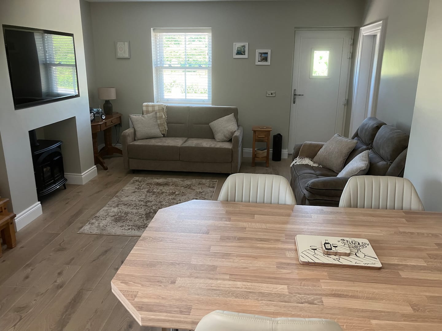 Living room at Tap Haras Cottage